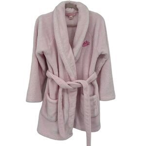 Victoria’s Secret Angel Bath Robe With Tie Belt Pink XS/Small